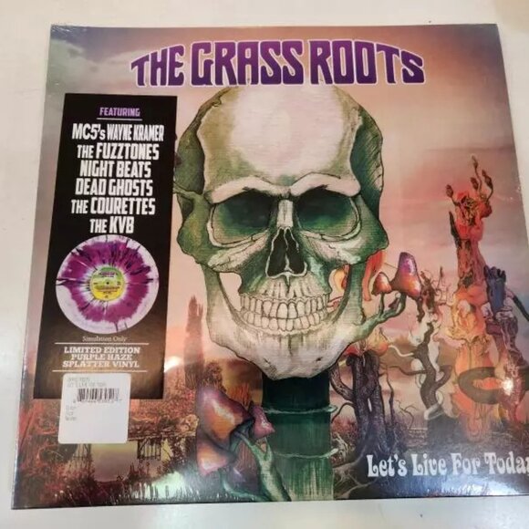 The Grass Roots Let's Live For Today LP ~ Ltd Ed Colored Vinyl ~ New/Sealed! - Picture 3 of 4